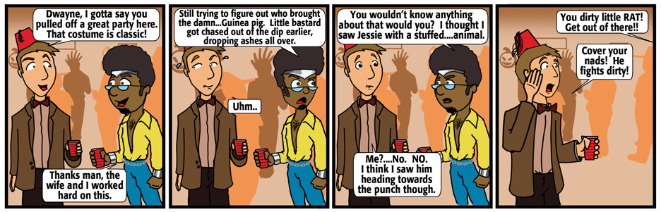 Guinea pigs fight dirty…true story