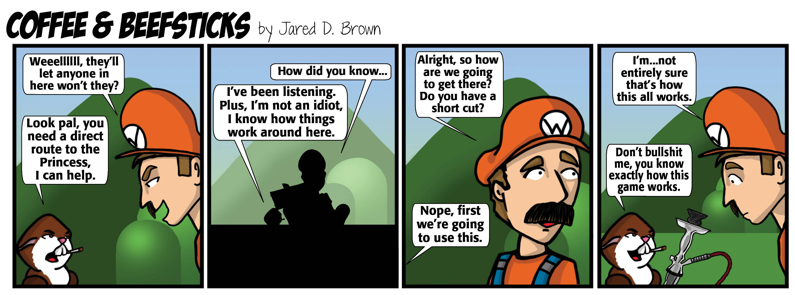 It’s a trippy adventure