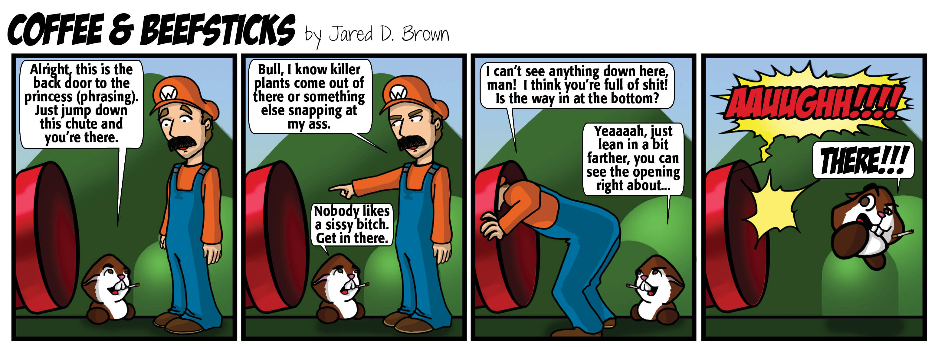 Kick to the pants is love